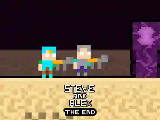بازی Steve and Alex TheEnd آنلاین
