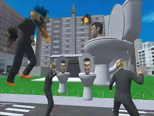 بازی Skibidi Toilet Rage آنلاین