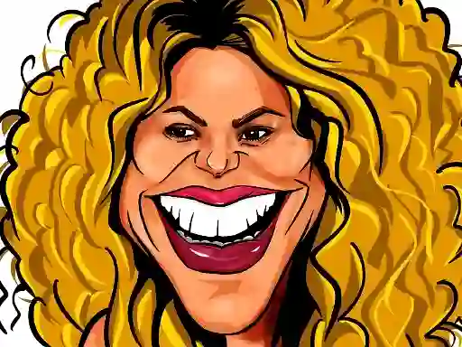 بازی Shakira Funny Face آنلاین