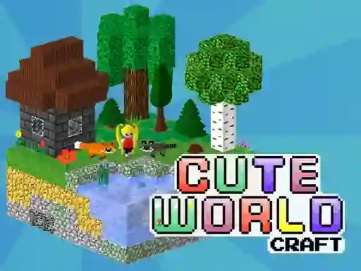 بازی Cute World Craft آنلاین