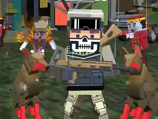 بازی MultiGun Arena 3D Zombie Survival آنلاین