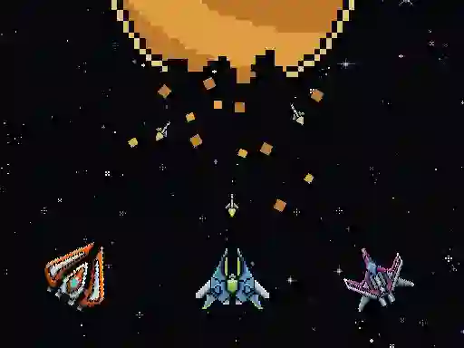 بازی Galactic Pixel Storm آنلاین
