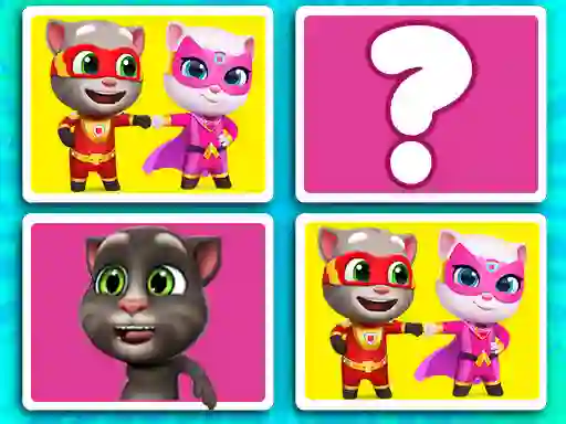 بازی Talking Tom Match'Up آنلاین