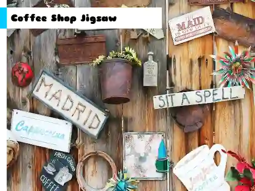 بازی Coffee Shop Jigsaw آنلاین