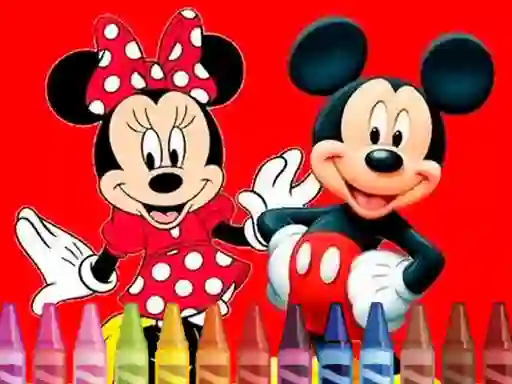 بازی Mickey Mouse Coloring آنلاین