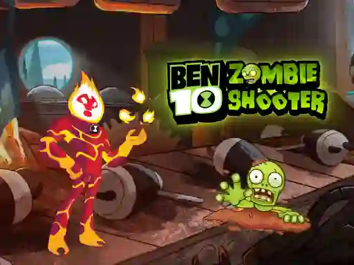 بازی Ben 10 Zombie Shooter آنلاین
