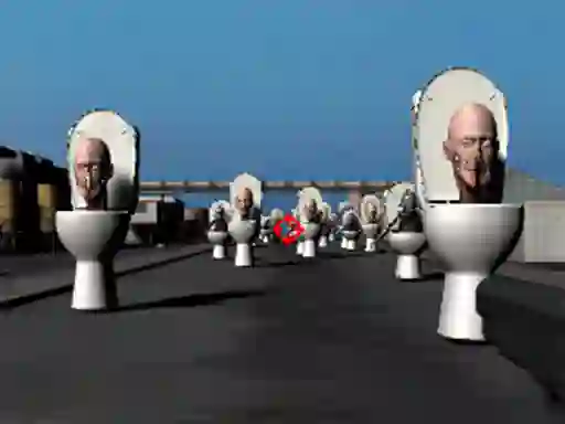 بازی Hunt Skibidi Toilet آنلاین