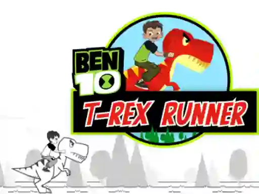بازی Ben 10 T-Rex Runner آنلاین