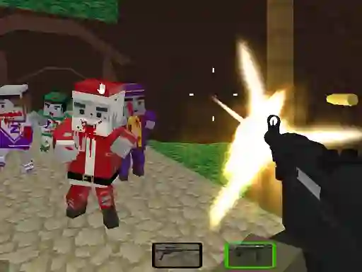 بازی PGA6 Combat Pixel Vehicle Zombies آنلاین