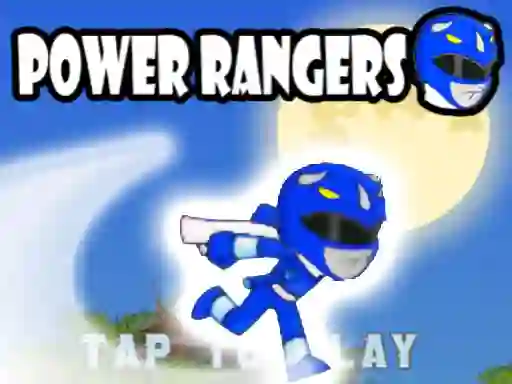 بازی Blue Ranger High Jump آنلاین