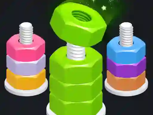 بازی Nuts Puzzle: Color Sort آنلاین
