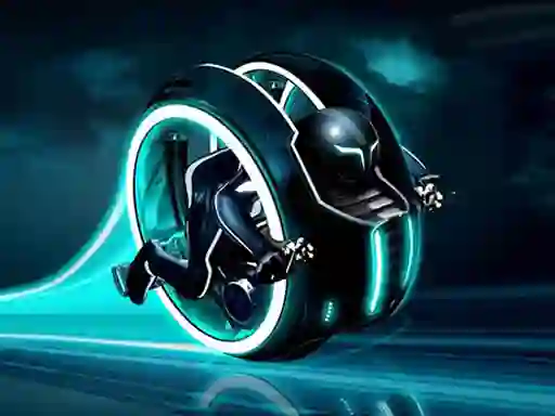 بازی Cyber Tron biker آنلاین