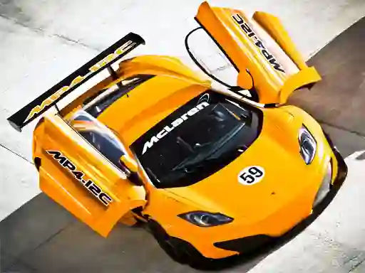 بازی McLaren GT3 Puzzle آنلاین