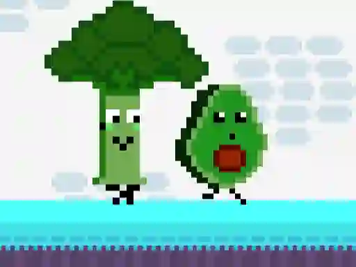 بازی Cat Chef vs Fruits - 2 Player آنلاین