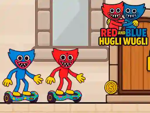 بازی Red and Blue Hugli Wugli آنلاین