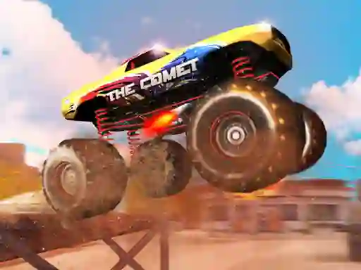 بازی Monster Truck Stunt Racer آنلاین