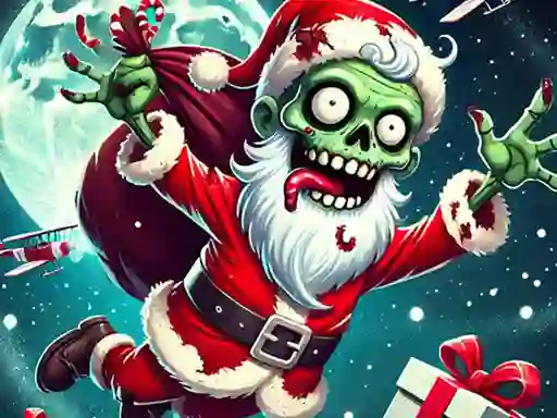 بازی Flappy Zombie Santa Christmas Game آنلاین