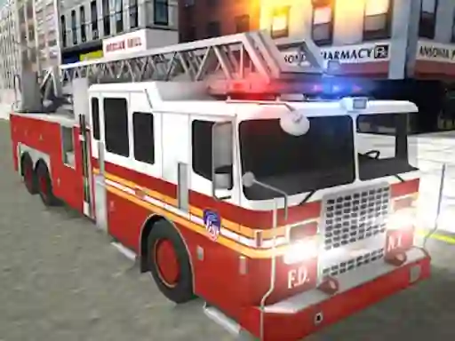 بازی Real Truck Fire Drive Sim آنلاین
