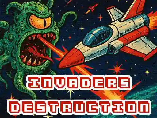 بازی Invaders Destruction آنلاین