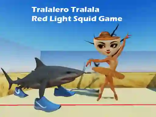 بازی Tralalero Tralala Red Light Squid Game آنلاین