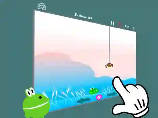 بازی Hunt feed the frog 2 آنلاین
