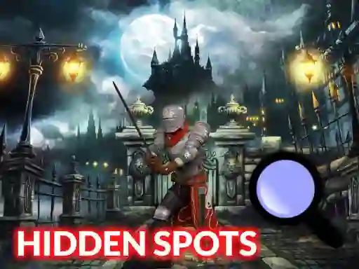 بازی Hidden Spots Under the Moon آنلاین