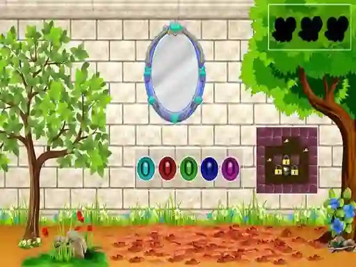 بازی White Brick Backyard Escape آنلاین
