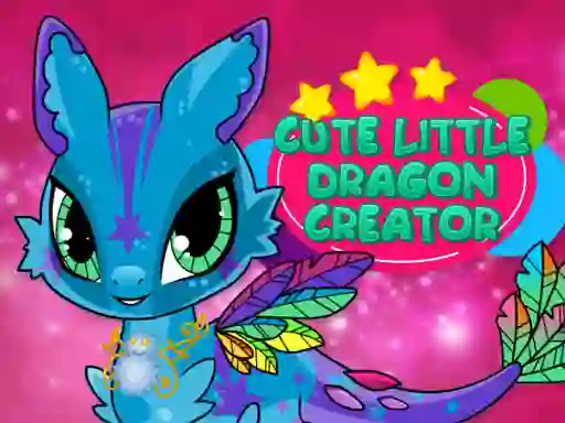 بازی Cute Little Dragon Creator آنلاین