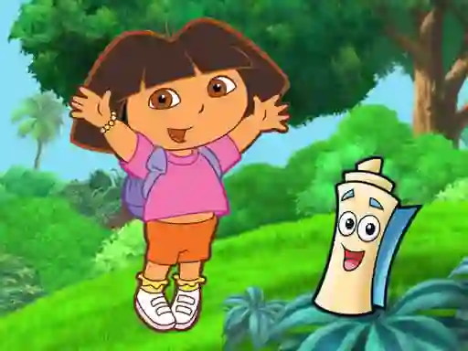 بازی Dora Hidden Maps آنلاین