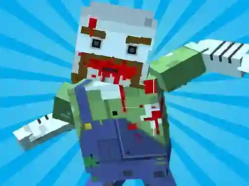بازی Blocky Gun Warfare Zombie آنلاین