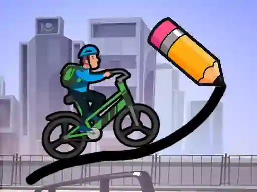 بازی Draw The Bike Bridge آنلاین