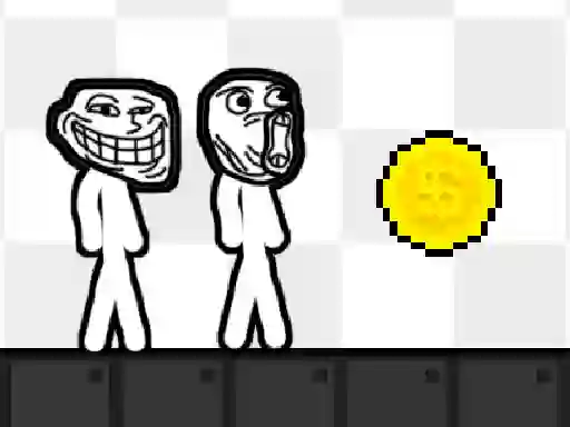 بازی Troll Stick Face Escape آنلاین