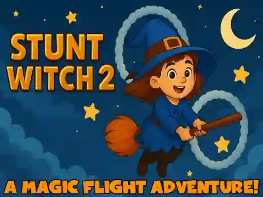 بازی Stunt Witch 2 آنلاین