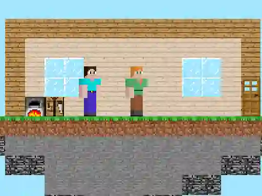 بازی Steve and Alex آنلاین