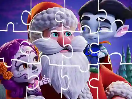 بازی Super Monsters Christmas Jigsaw آنلاین