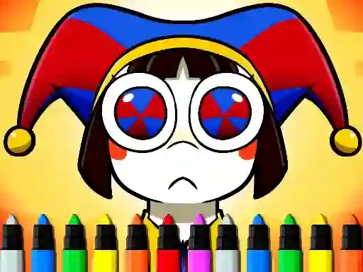 بازی Digital Circus Coloring Adventure آنلاین