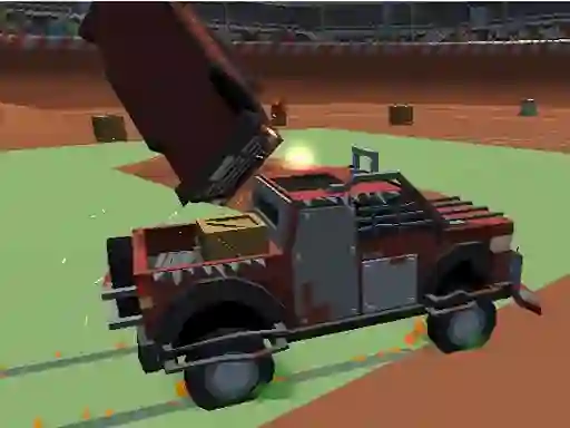 بازی Pixel Car Crash Demolition آنلاین