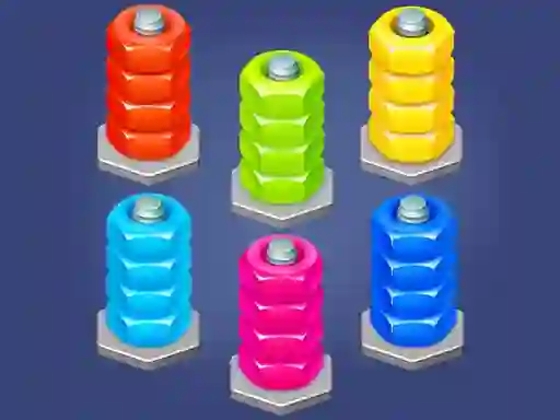 بازی Nuts And Bolts Sort آنلاین