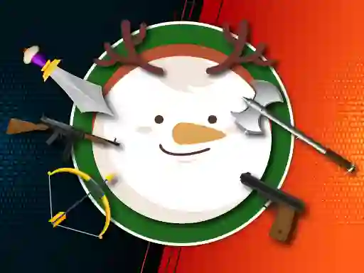 بازی Kick The Snowman Xmas آنلاین