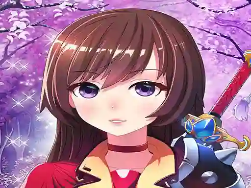 بازی Anime Girl Fantasy Dress Up آنلاین