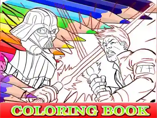 بازی Coloring Book for Darth Vader آنلاین