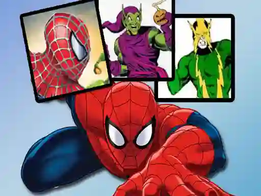 بازی Spiderman Match Cards آنلاین