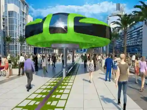 بازی Gyroscopic Elevated Bus Simulator Public Transport آنلاین