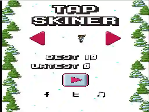 بازی Tap Skier آنلاین