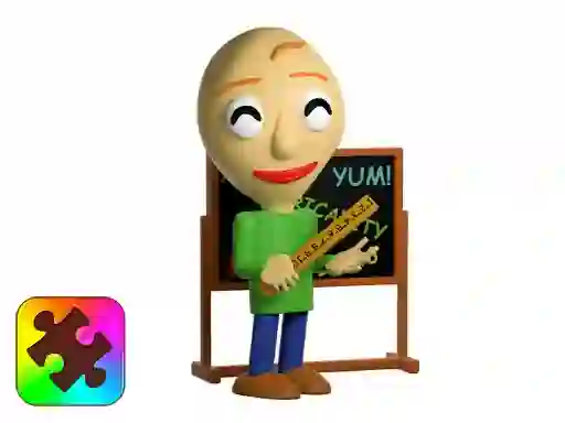 بازی Baldie Jigsaw Challenge آنلاین