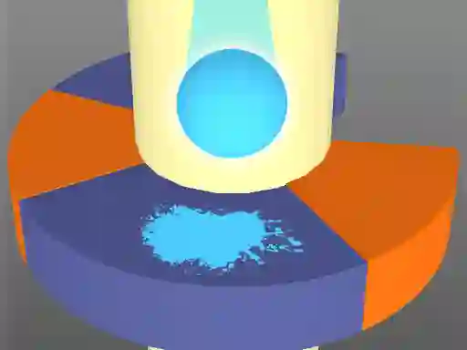 بازی The Helix Fall Jump آنلاین