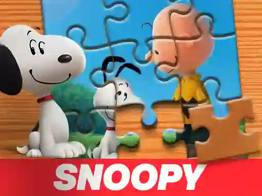 بازی Snoopy Jigsaw Puzzle آنلاین