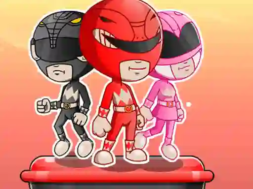 بازی Power Rangers adventure dash آنلاین