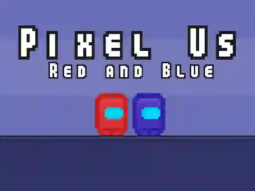 بازی Pixel Us Red and Blue آنلاین