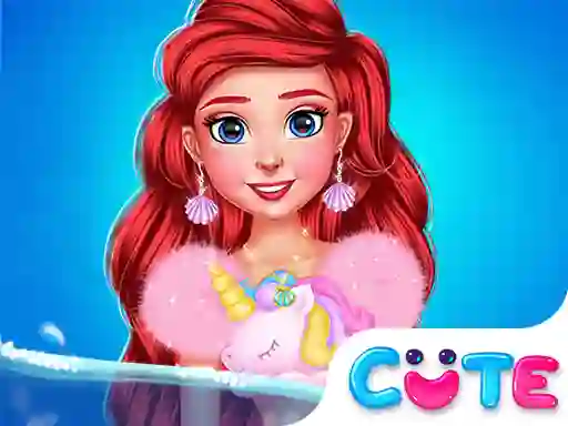بازی Princess Turned Into Mermaid آنلاین